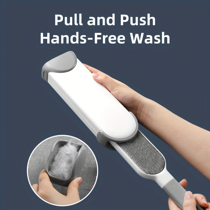 Sticky Lint Roller 2 Pack, Reusable Washable Lint Roller Pet Hair Remover Include Large And Small Size Cleaner For Clothes, Pet Hairs, Carseats