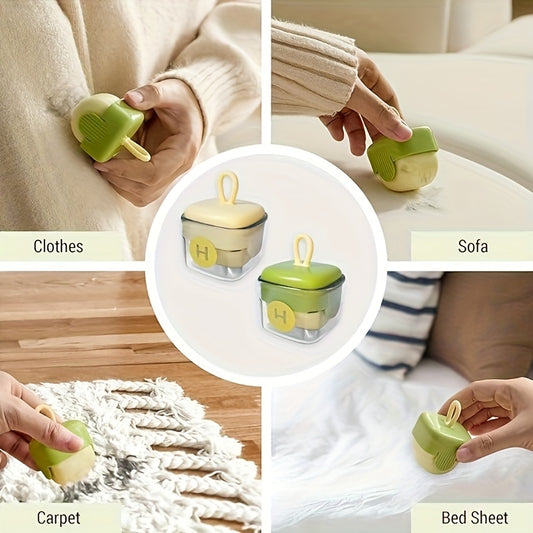 Buy 1 Get 1 Free, Mini Lint Roller, Reusable Lint Remover, Washable Lint Roller, Portable Pet Hair Remover For Clothes, Travel Home