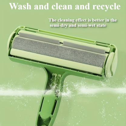 A Roller That Is Convenient For Cleaning Pet Hair, Reusable Self-cleaning Base, Nylon Fiber For Sofas, Furniture, Car Seats, Plastic Material, No Batteries Required, Suitable For Halloween And Christmas Gifts For Pets