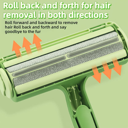 A Roller That Is Convenient For Cleaning Pet Hair, Reusable Self-cleaning Base, Nylon Fiber For Sofas, Furniture, Car Seats, Plastic Material, No Batteries Required, Suitable For Halloween And Christmas Gifts For Pets